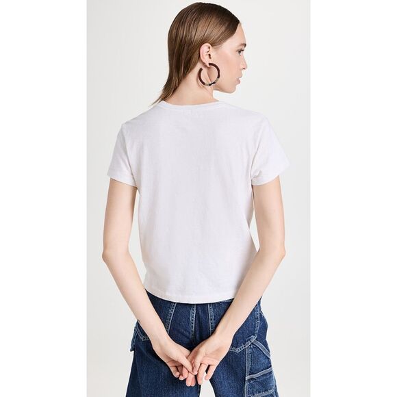RE/DONE Kisses for Revenge Graphic Retro 70's Loose Tee Vintage White Sz XS $150 - Picture 12 of 12